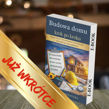 Budowa domu krok po kroku wersja drukowana +ebook - actwithsystem.com